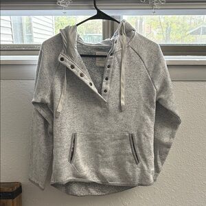 Thread & Supply Gray Cowl Neck Sweater